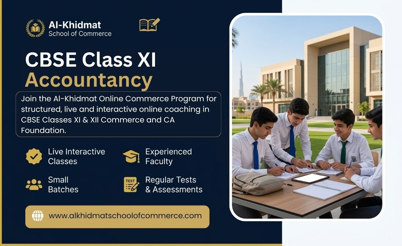 CBSE Class XI Commerce – Accountancy