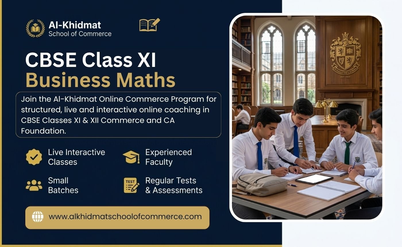 CBSE Class XI & XII Commerce – Business Maths