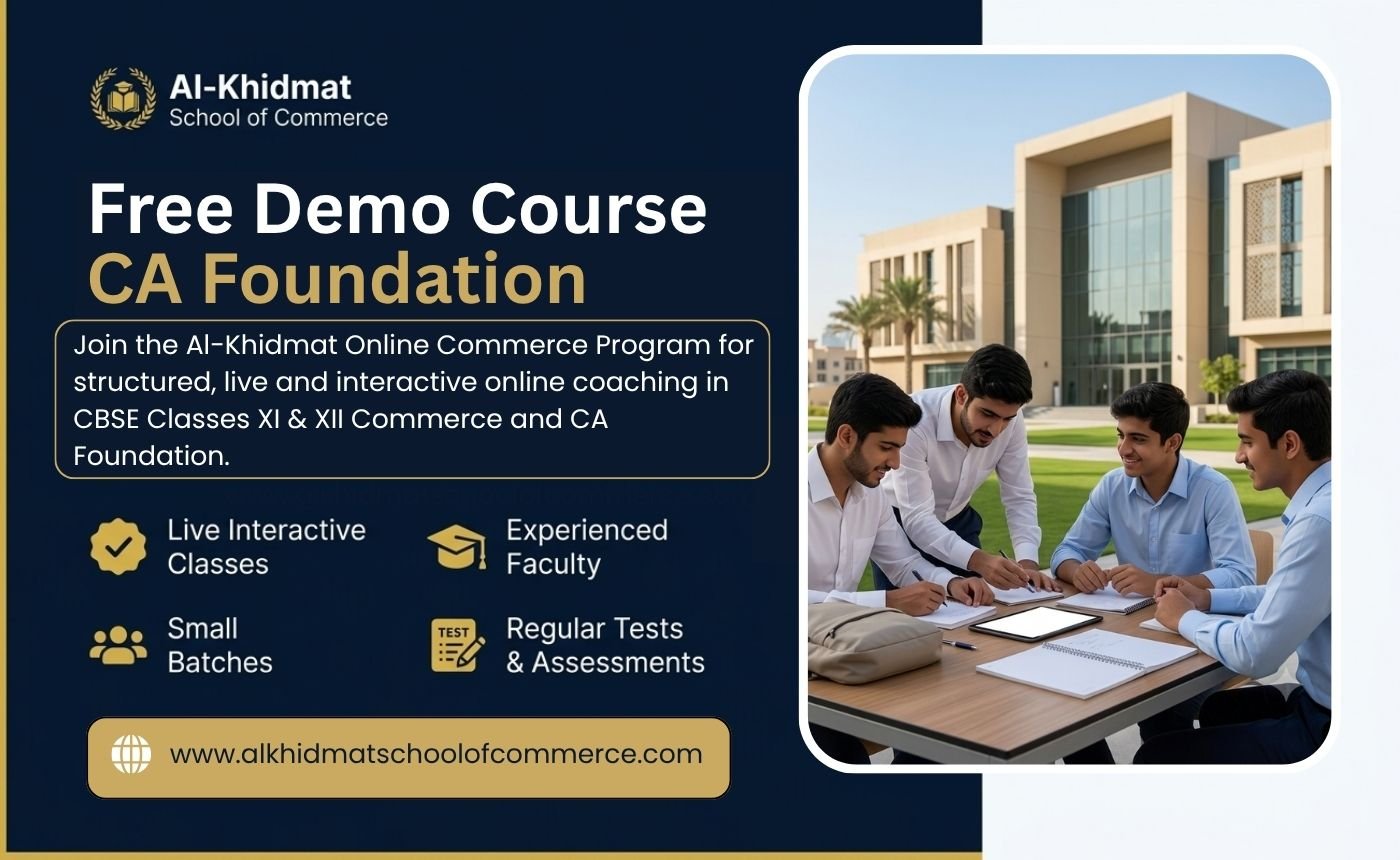 CA Foundation Free Demo Class