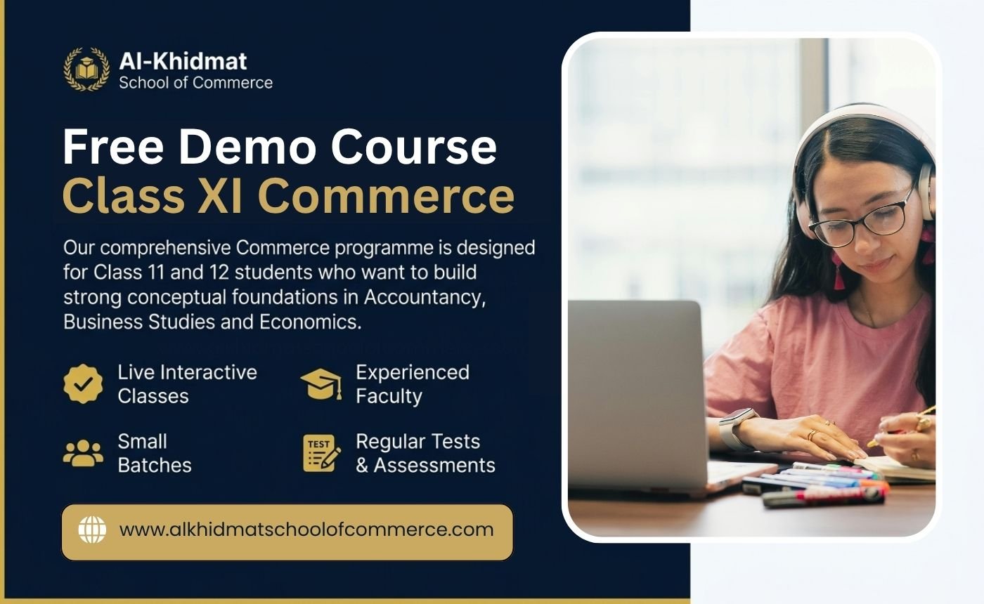 Class XI Free Demo Class
